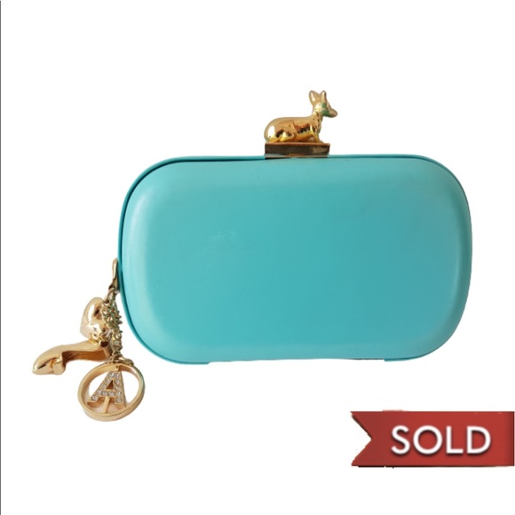 Anna Della Russo for H&M Handbags - Anna Dello Russo H&M Limited Edition charms clutch